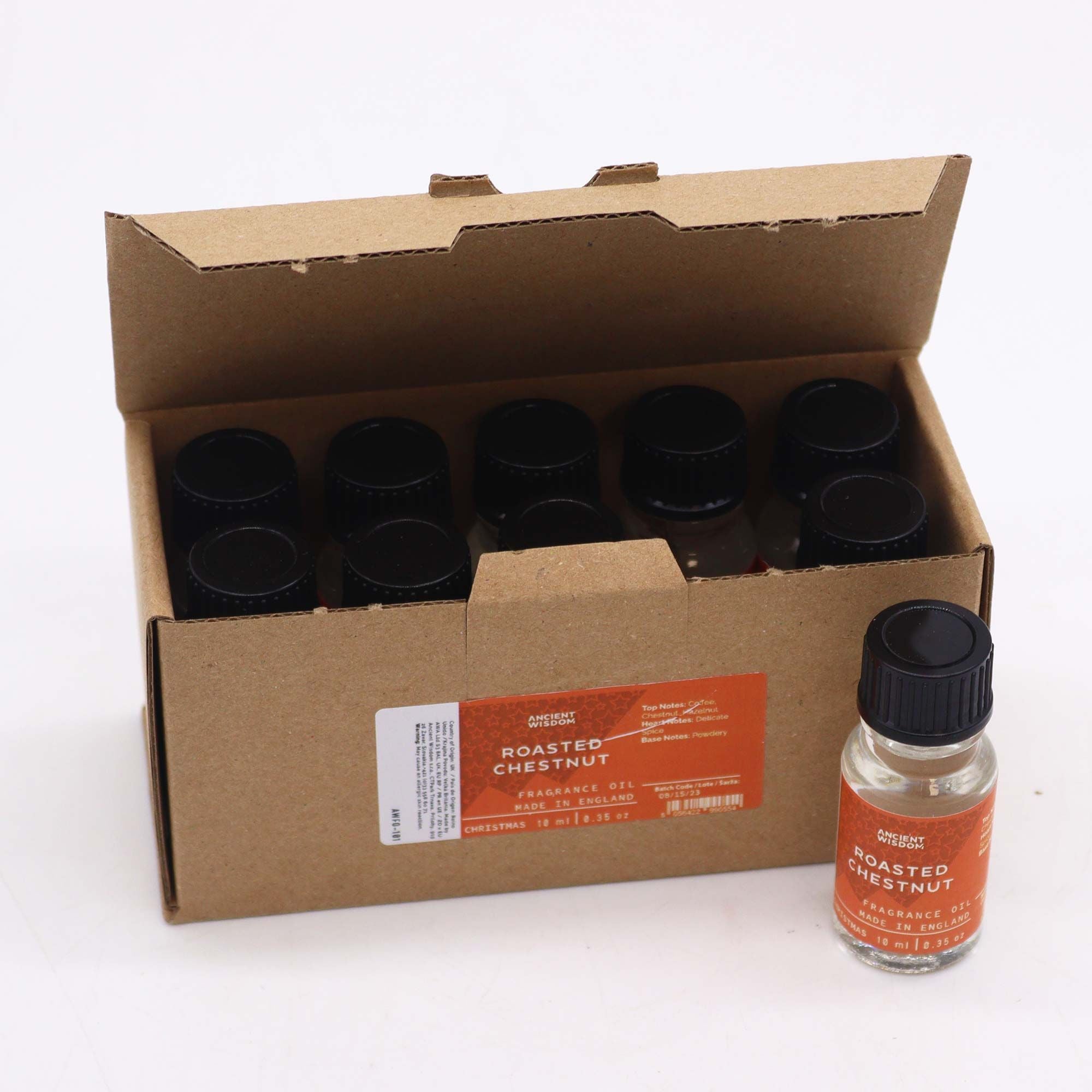 Huile parfumée 10 ml - Châtaignes grillées