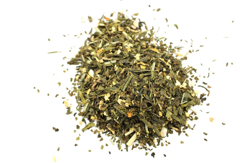 50 g de thé vert Eco Classic au citron et au gingembre