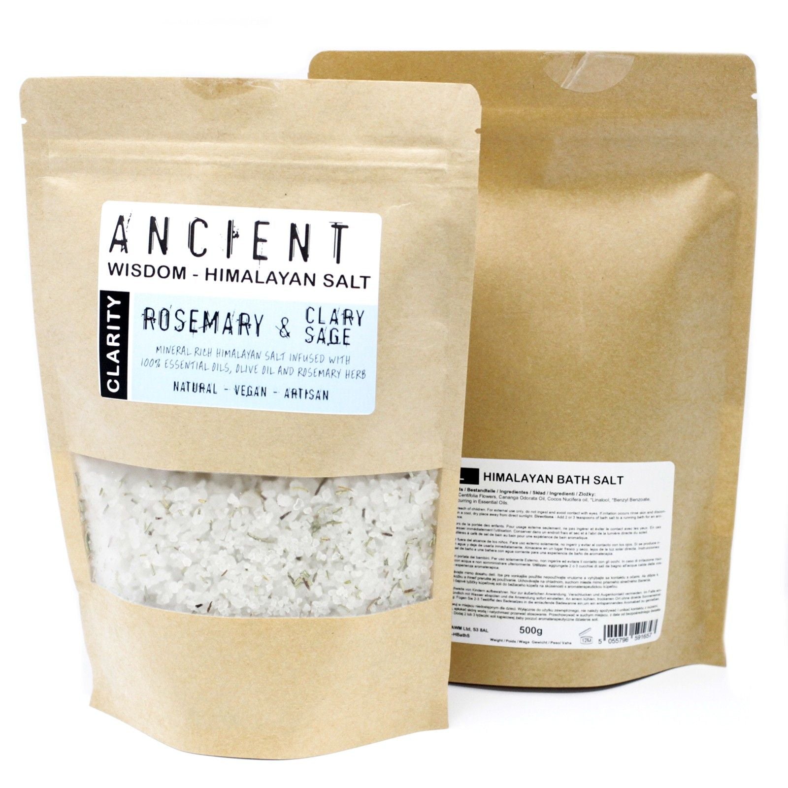 Sels de bain de l'Himalaya - 500 g - Clarity