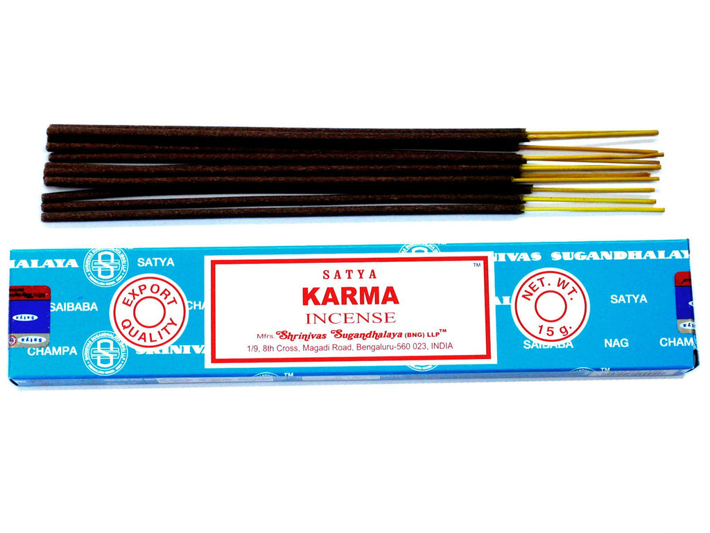 Bâtonnets d'encens Satya 15 g - Karma