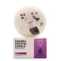 Bougies de cristal Chakra - Chakra Couronne
