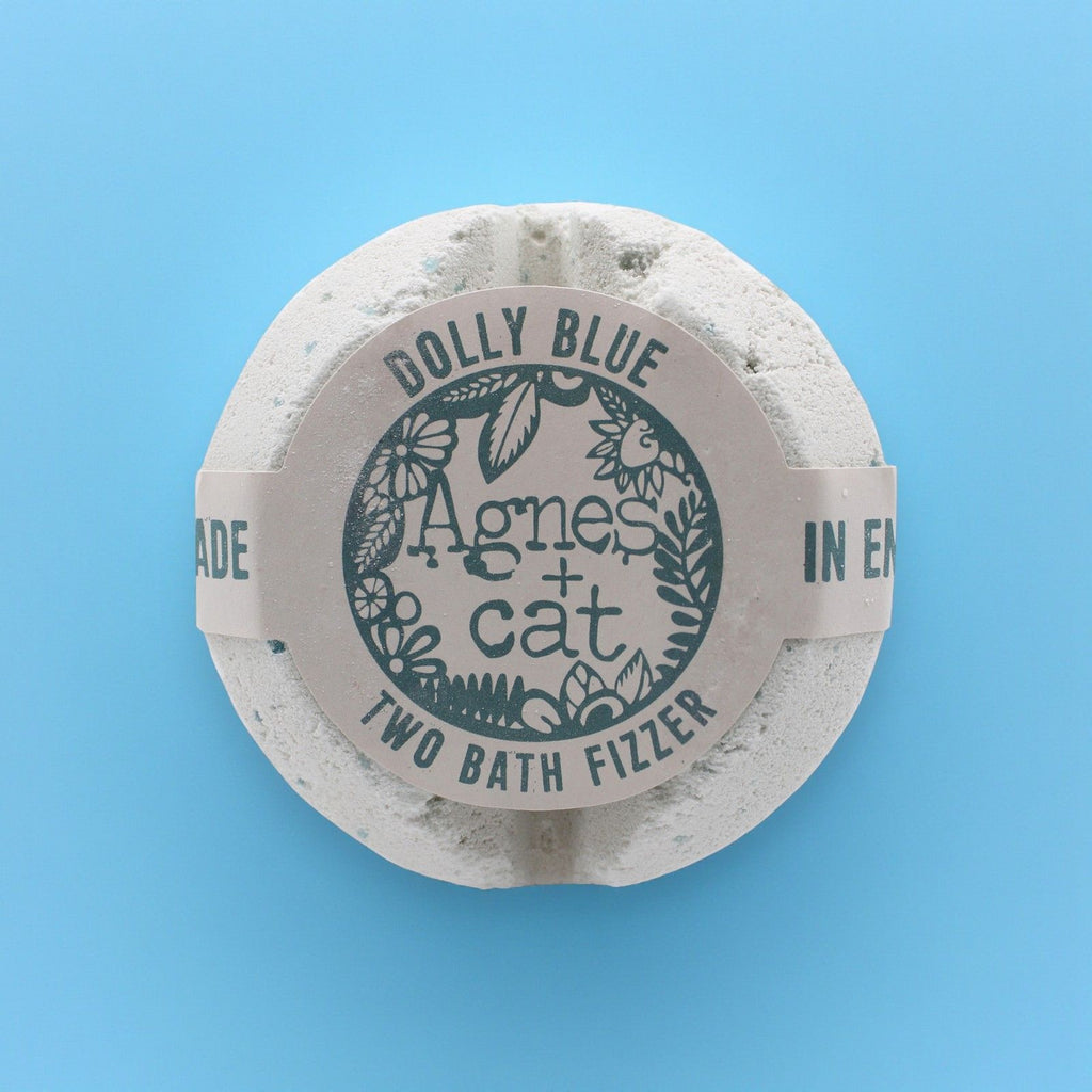 Galet de bain effervescent – Dolly Blue – Agnes + Cat