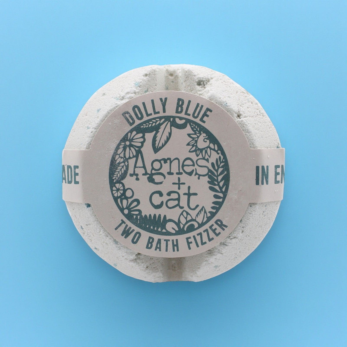 Galet de bain effervescent – Dolly Blue – Agnes + Cat