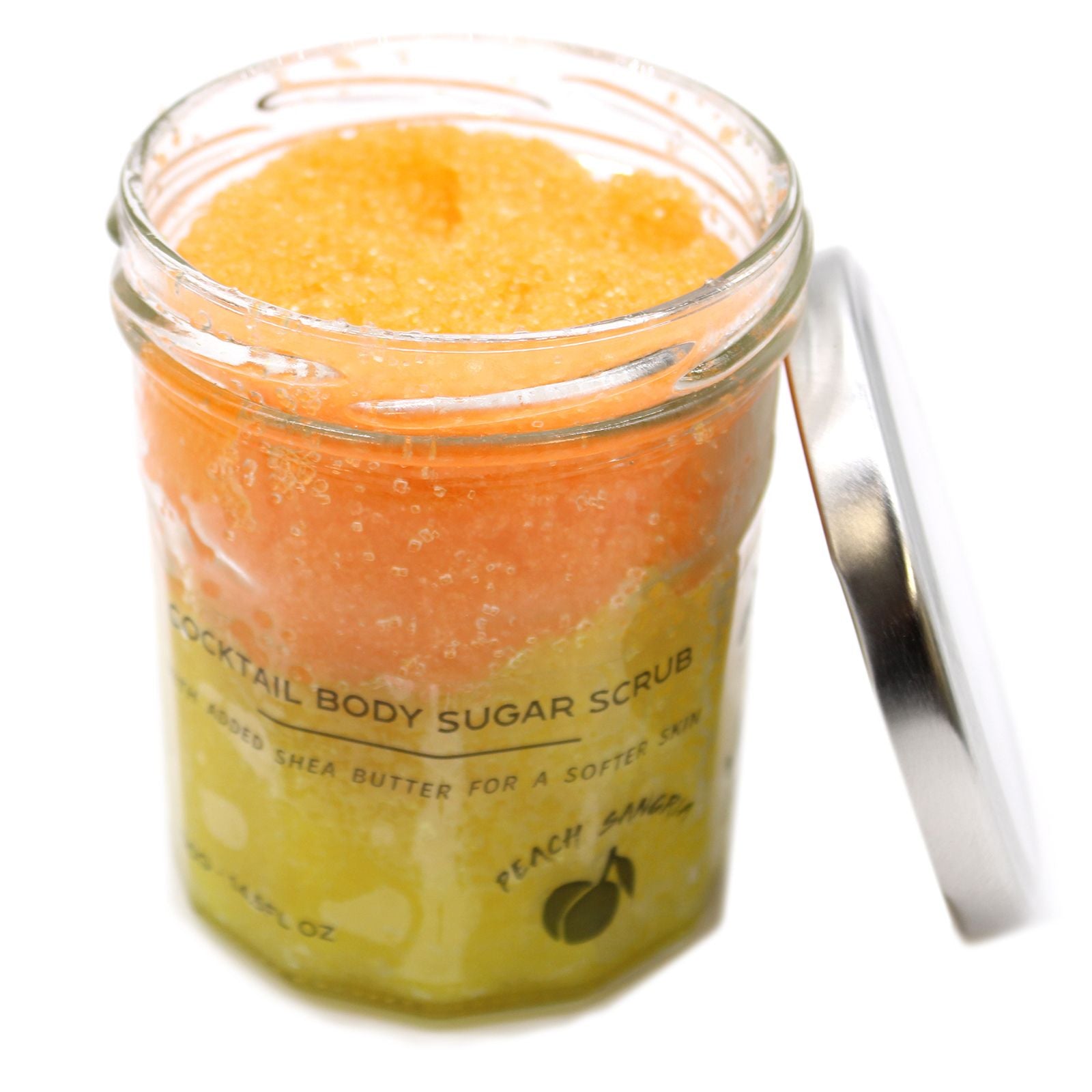 Gommage corporel parfumé au sucre - Sangria à la pêche 300 g