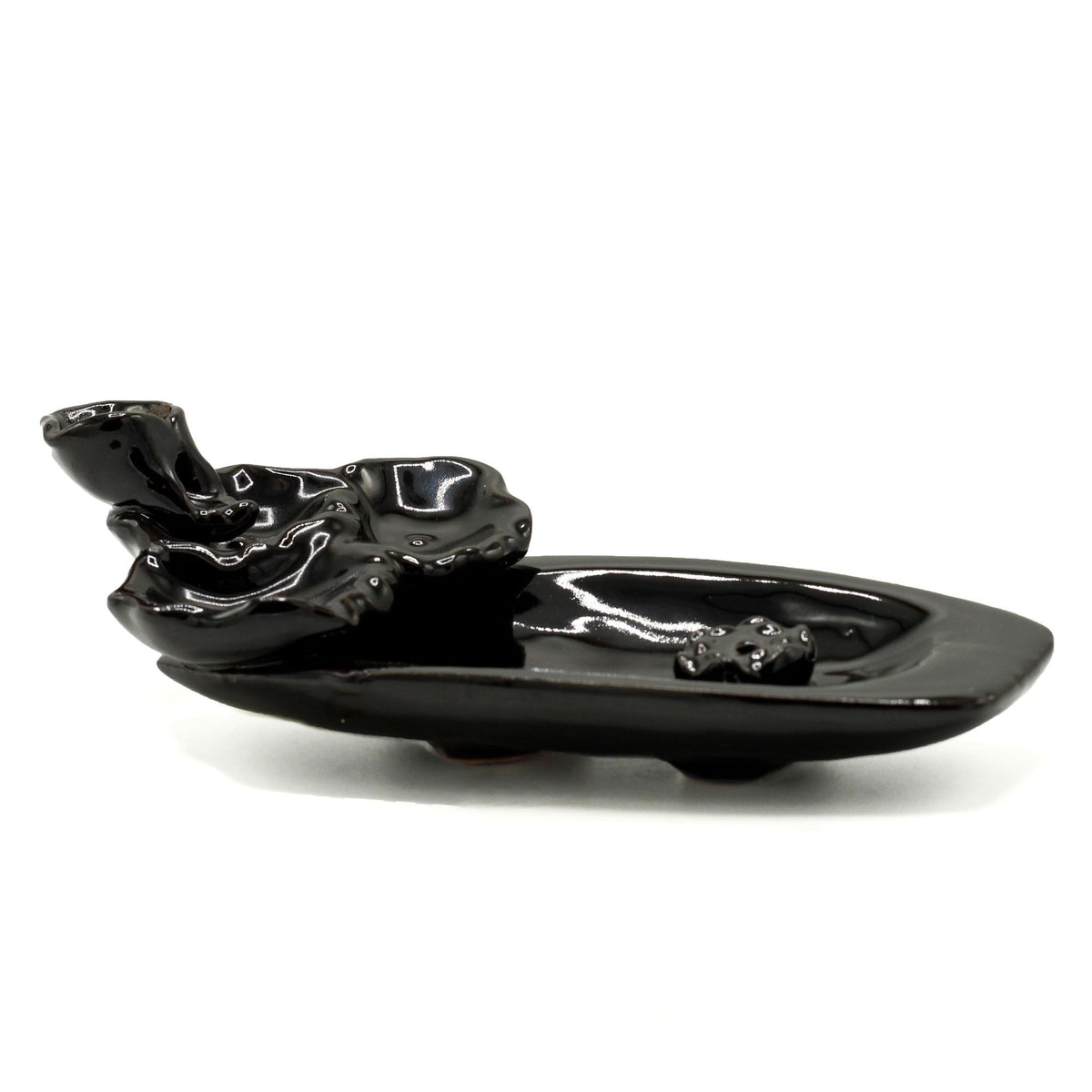 Brûleur d'encens à reflux inversé - Porte-encens et bassin Lotus