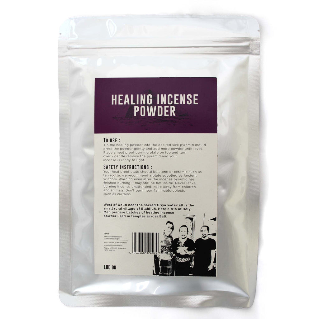Poudre d'encens aux vertus curatives - Encens 100 g