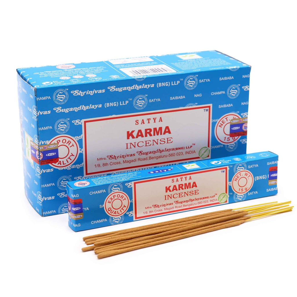 Bâtonnets d'encens Satya 15 g - Karma