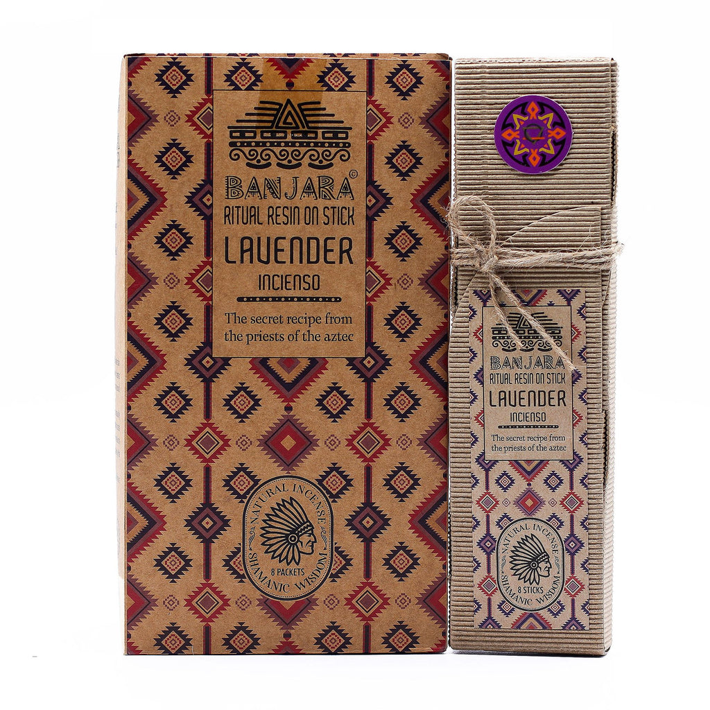 Bâtonnet de résine rituelle - lavande