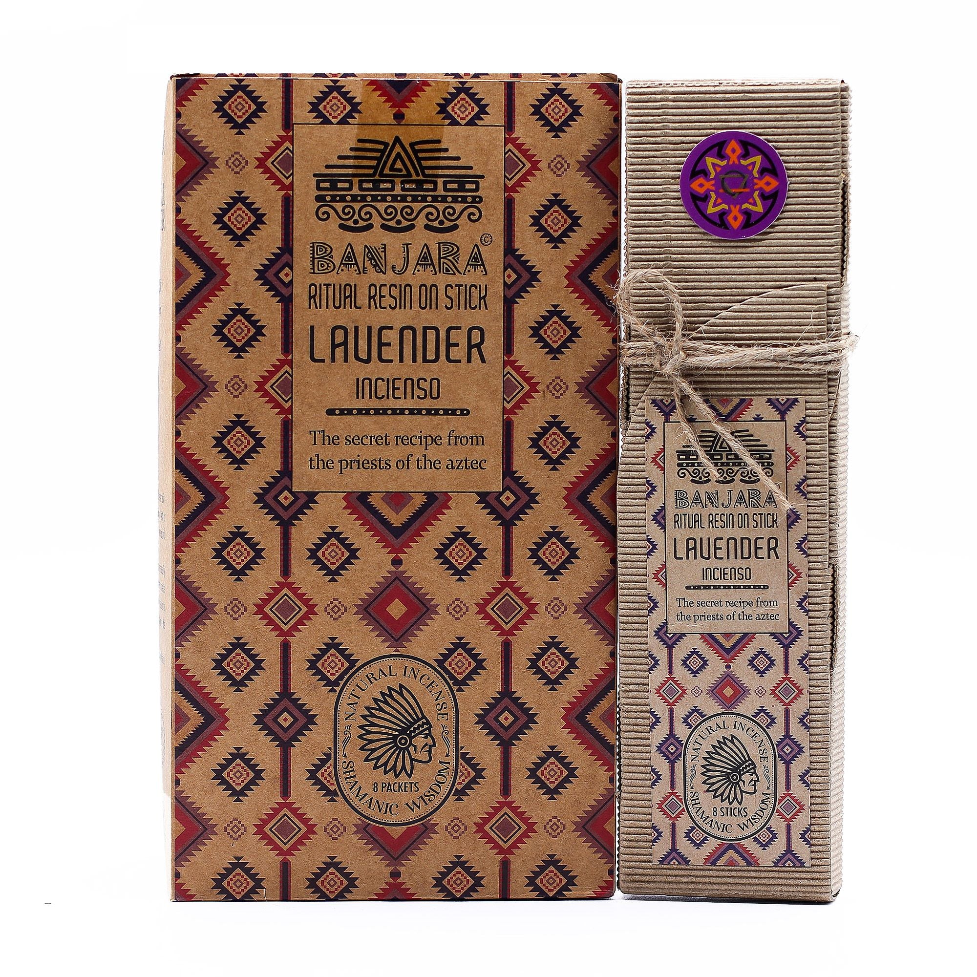 Bâtonnet de résine rituelle - lavande