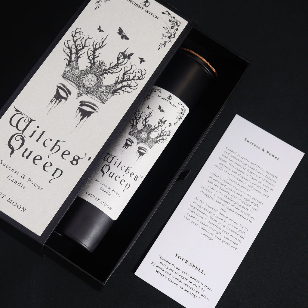 Bougies purificatrices des anciennes sorcières - Reine des sorcières