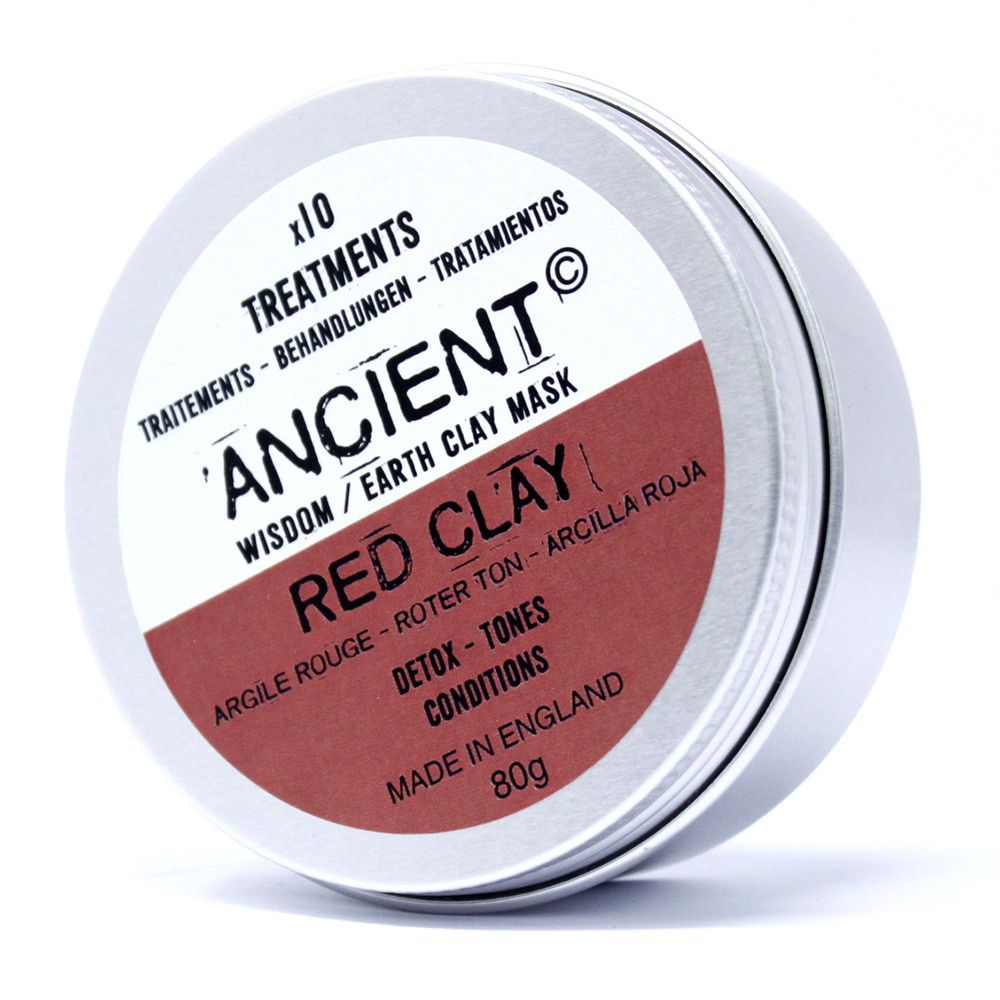 Masque visage à l'argile rouge 80 g