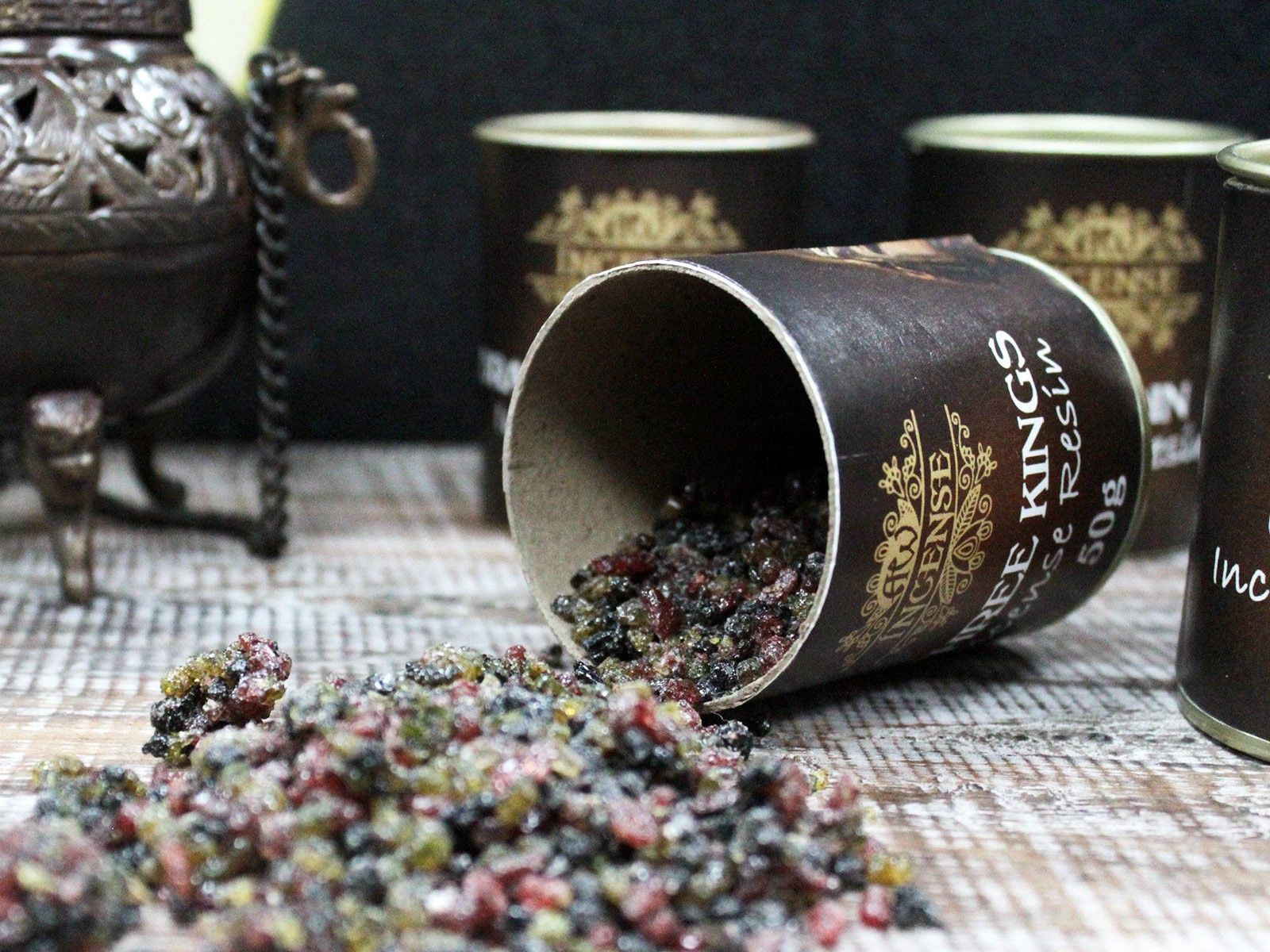 50 g de résine de myrrhe