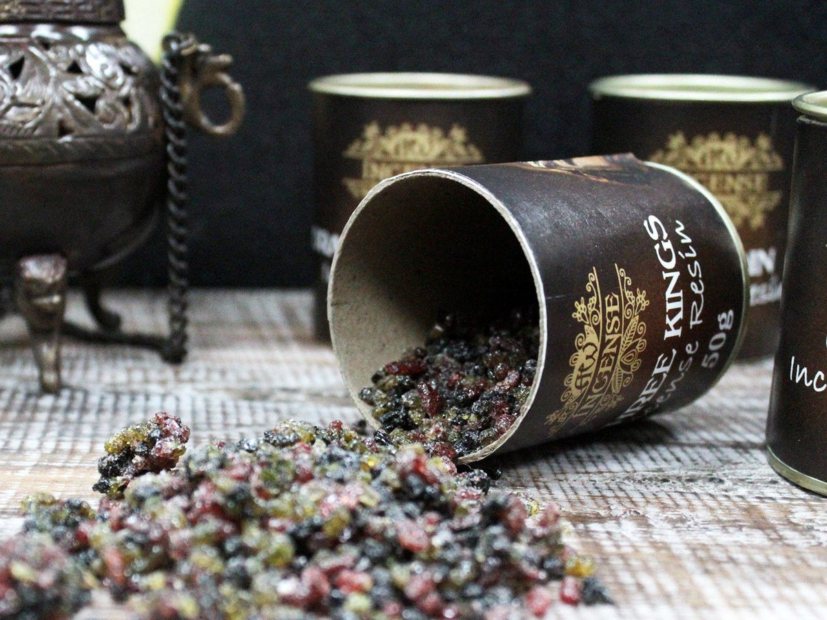 50 g de résine de benjoin