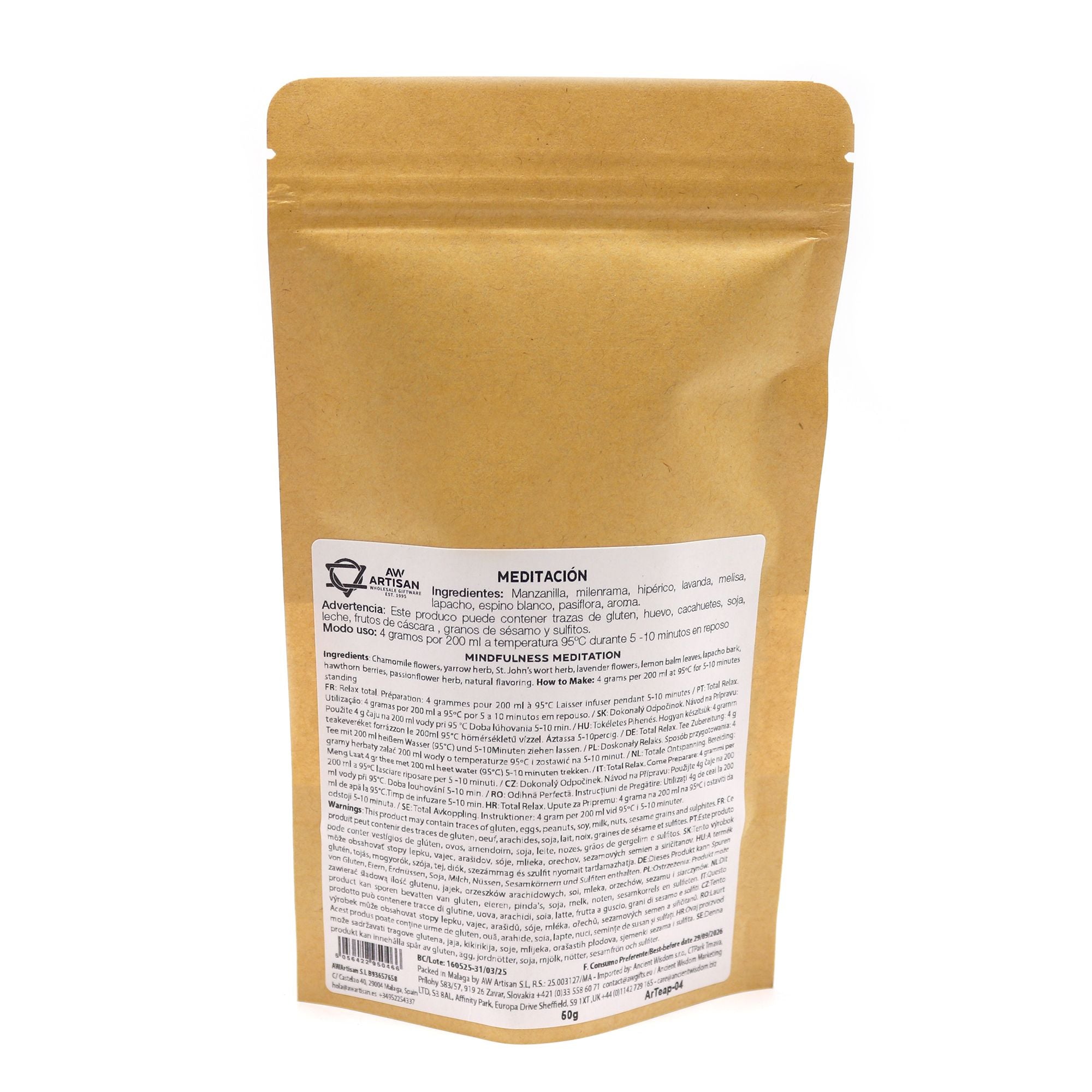 Méditation de pleine conscience 50g