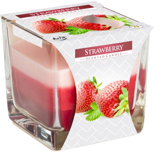 Bougie Rainbow Jar - Fraise