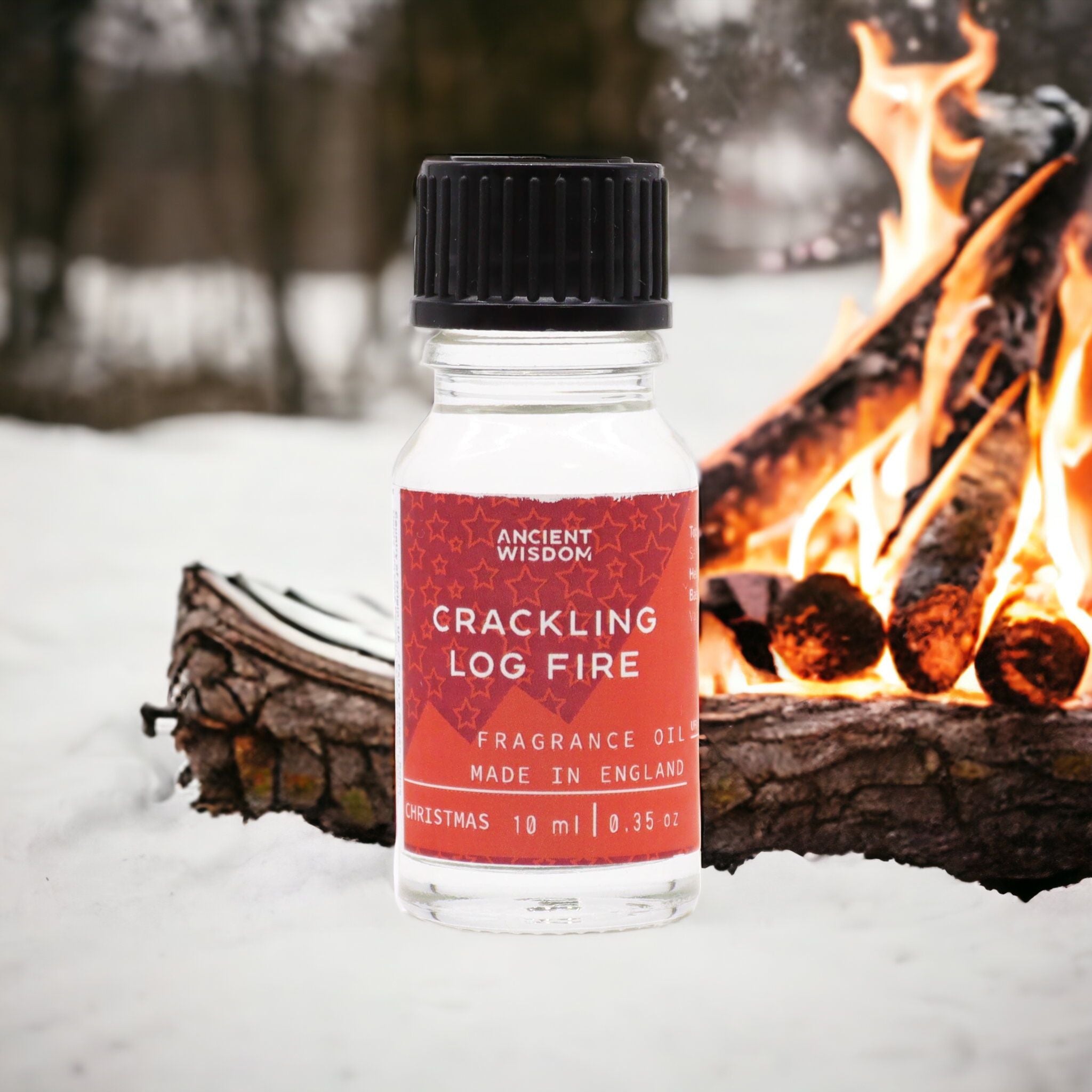 Huile parfumée Feu de cheminée crépitant 10 ml