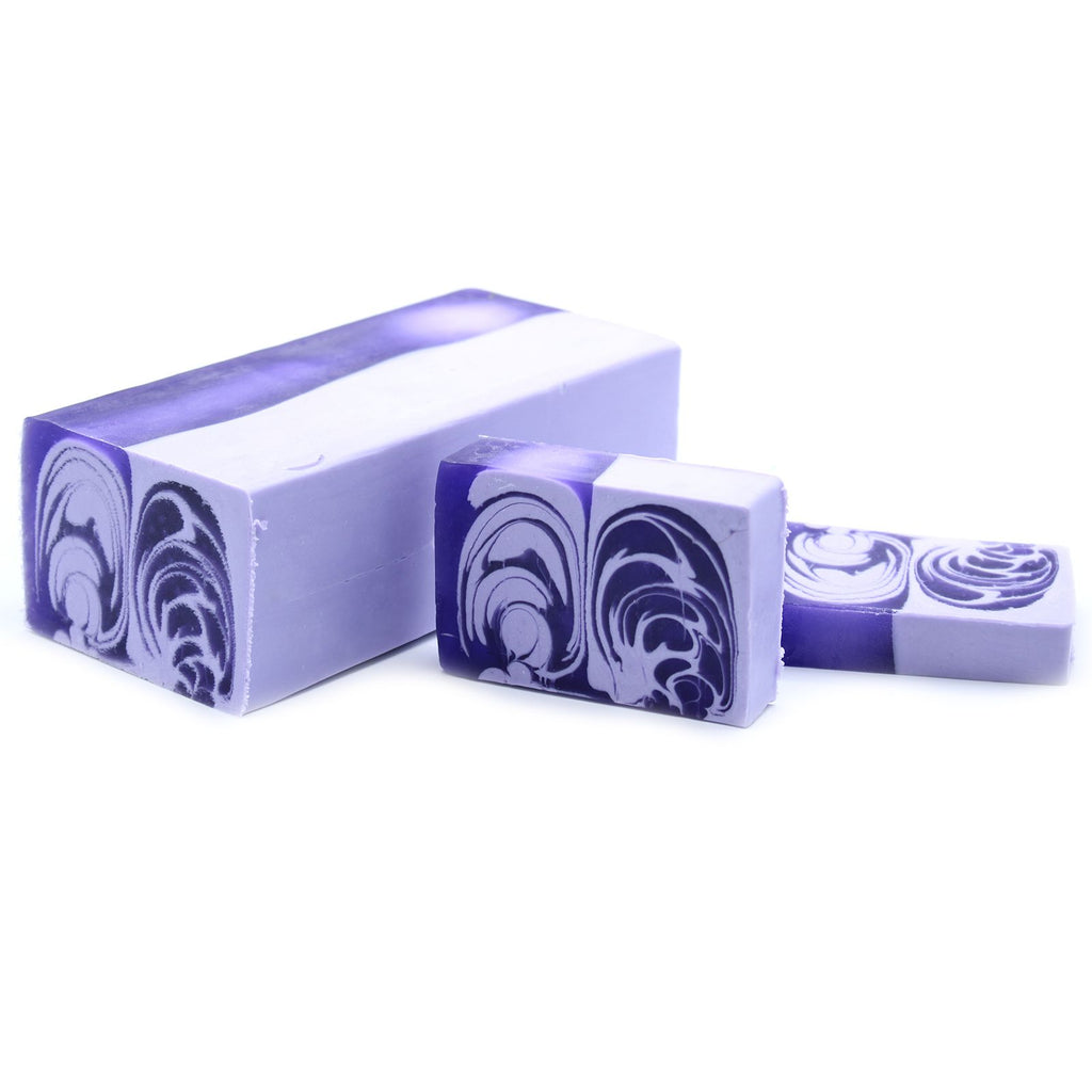 Savon artisanal en barre de 1,2 kg - Lilas