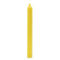 Bougies en vrac de couleur unie - Citron rustique - Lot de 10