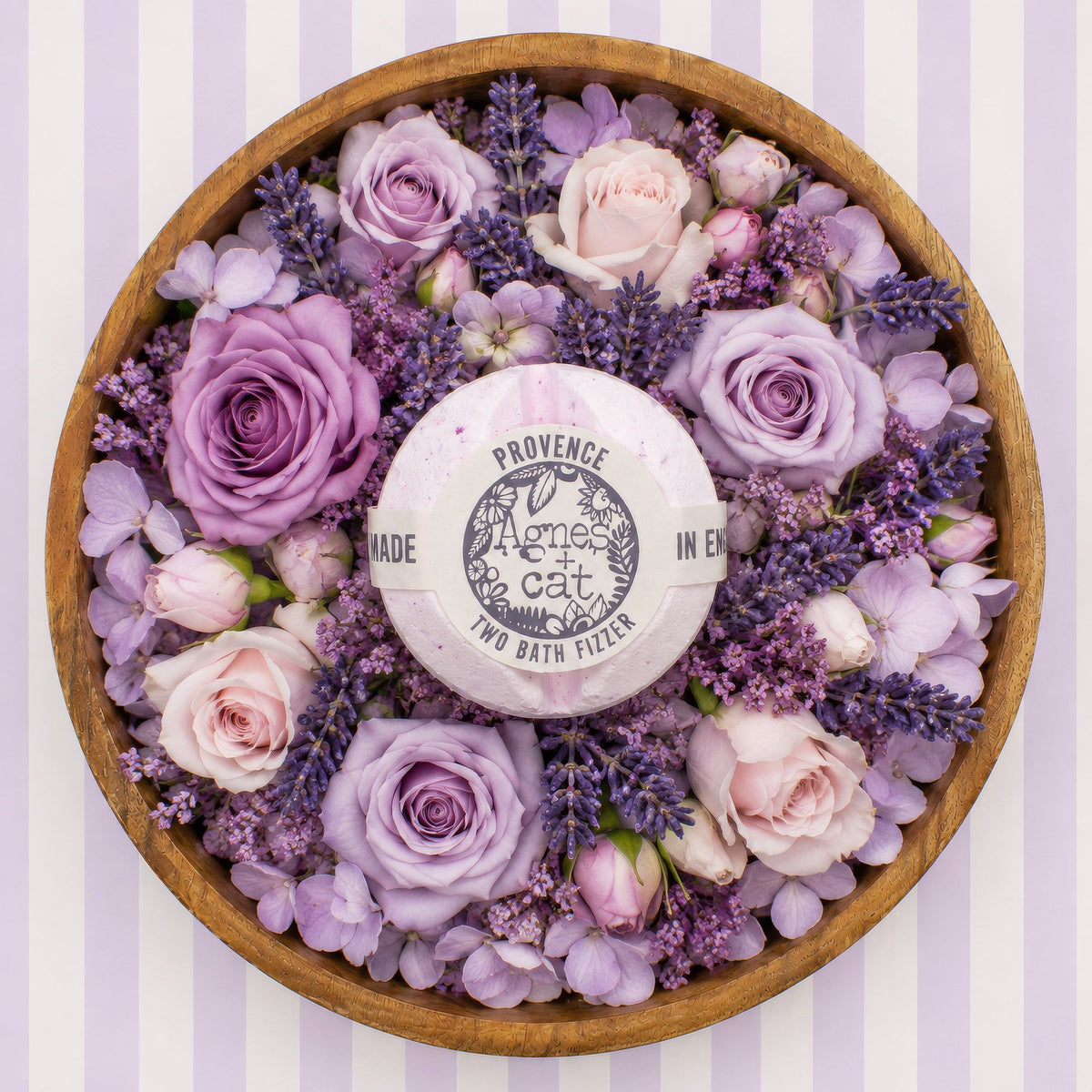 Coffret cadeau de galets de bain effervescents – Jardin secret – Agnes + Cat