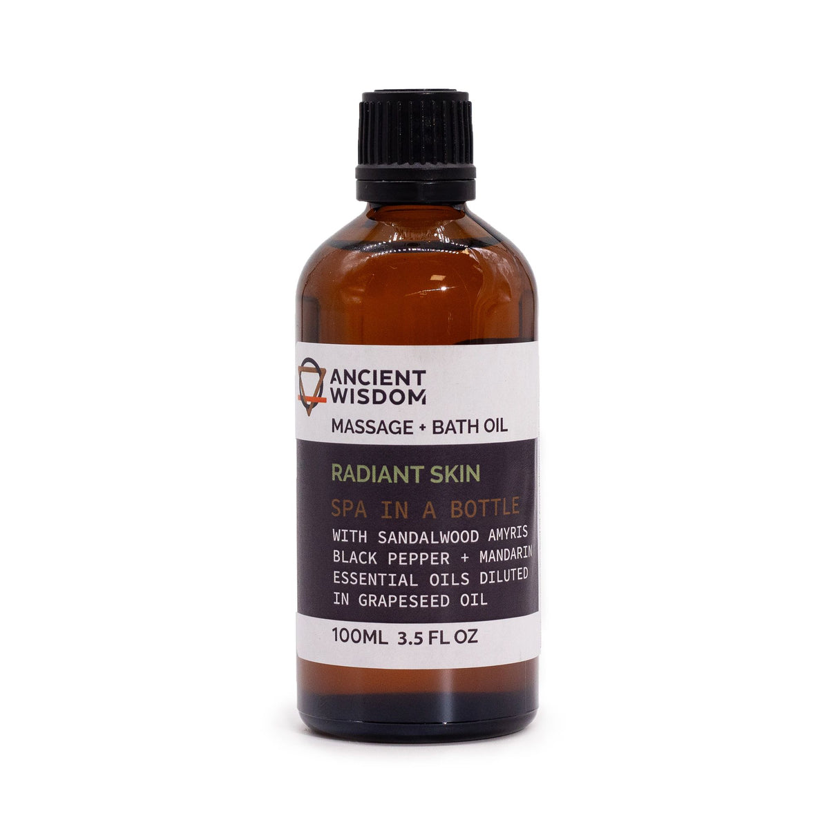 Huile de massage 100 ml - Peau éclatante
