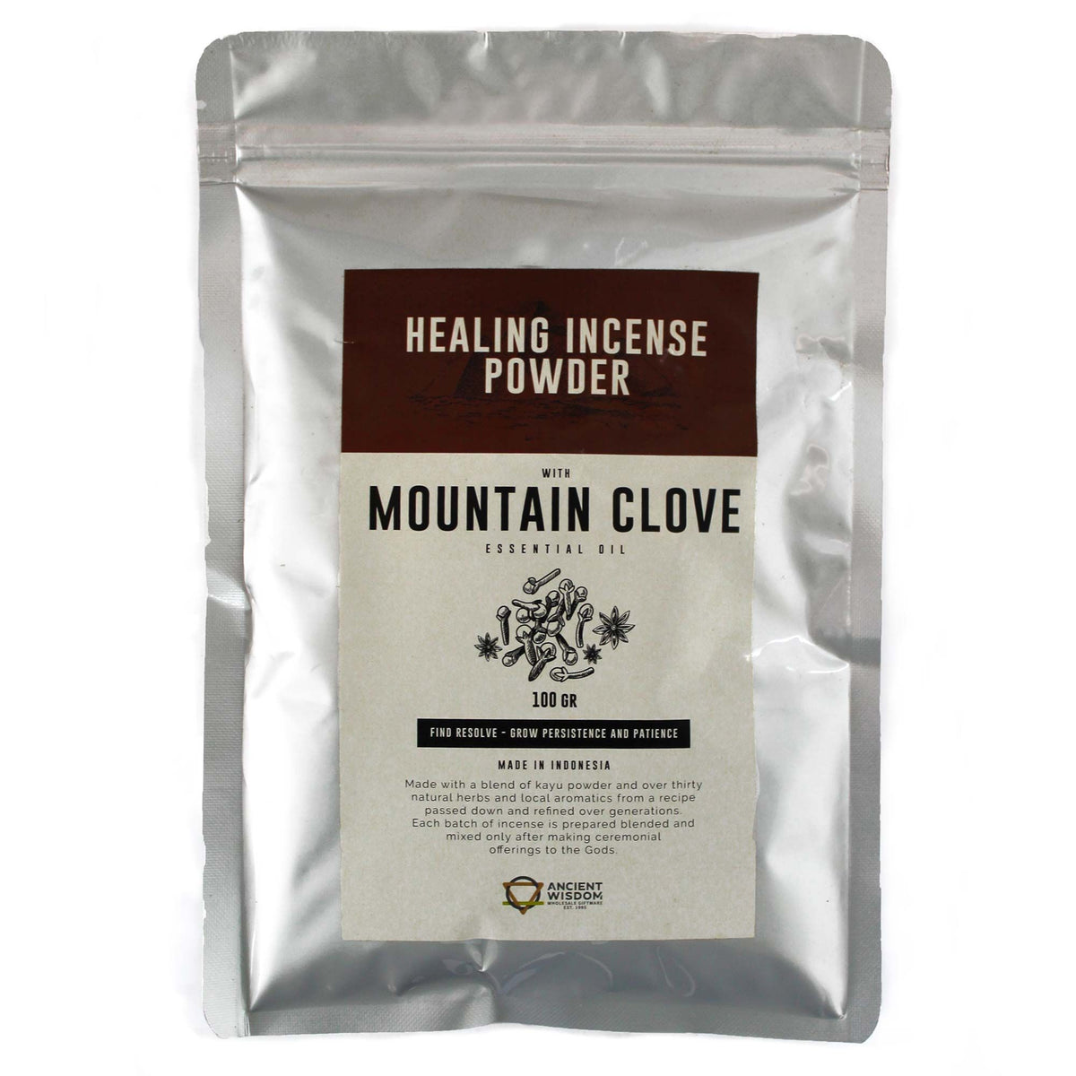 Encens en poudre aux vertus curatives - Clou de girofle des montagnes 100 g