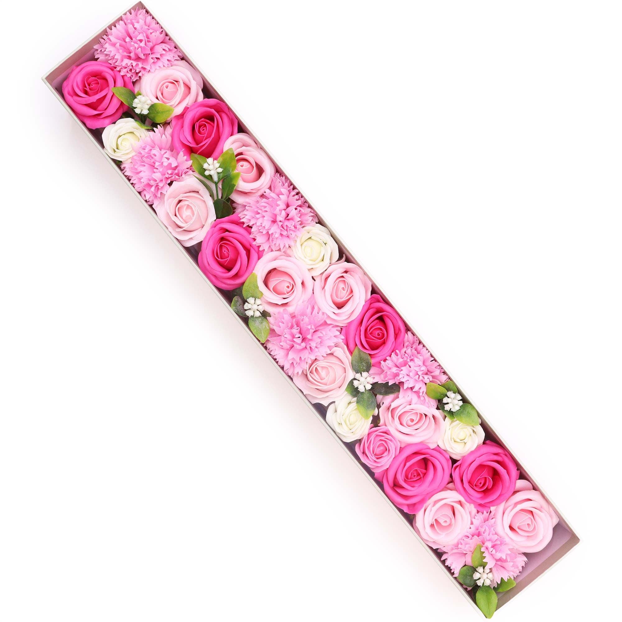 Boîte extra longue - Bénédictions pour bébé - Roses