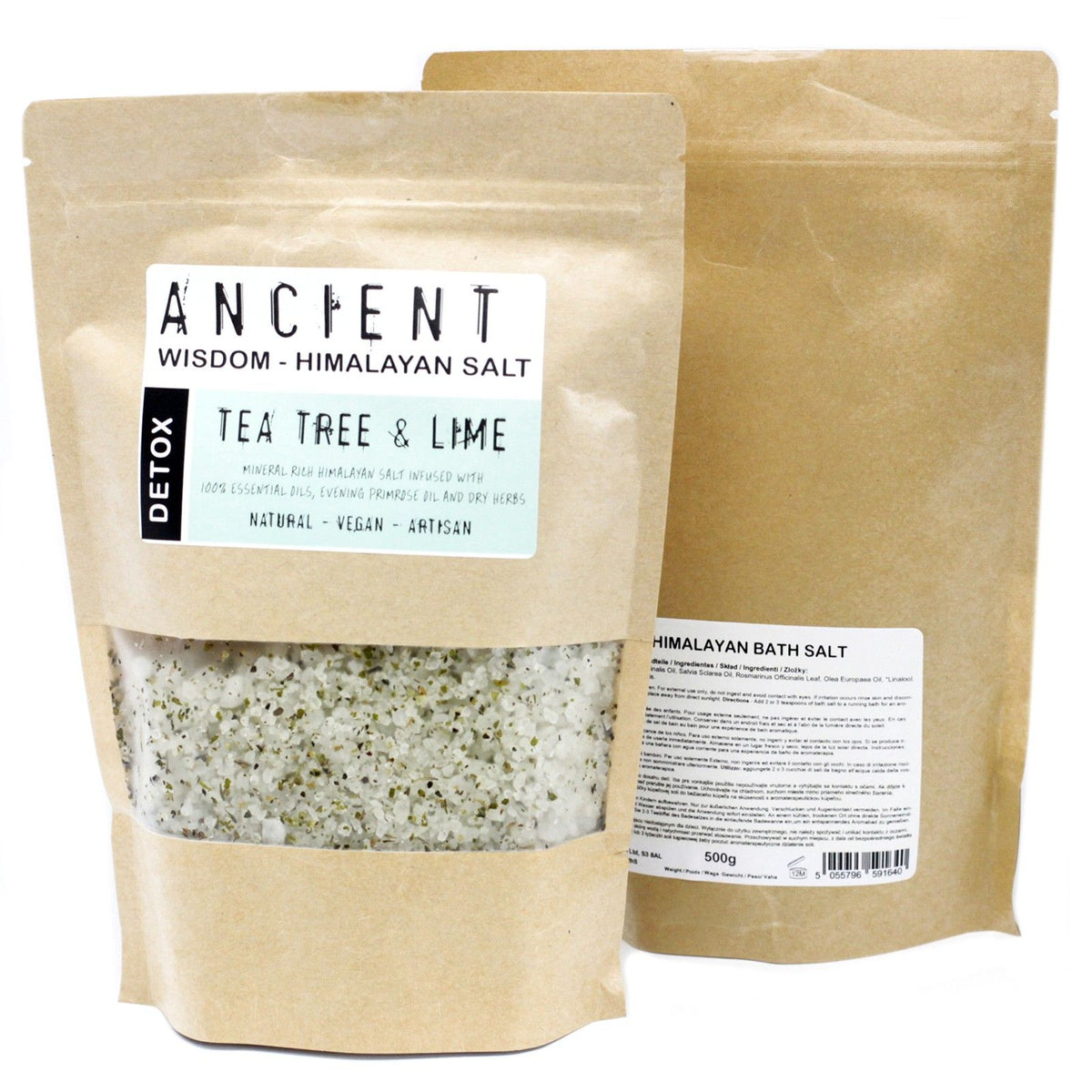 Sels de bain de l'Himalaya - 500 g - Détoxification