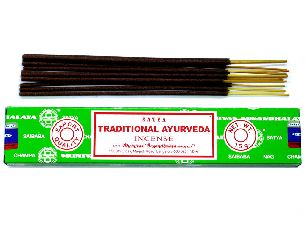 Bâtonnets d'encens Satya 15 g - Trad.Ayurveda