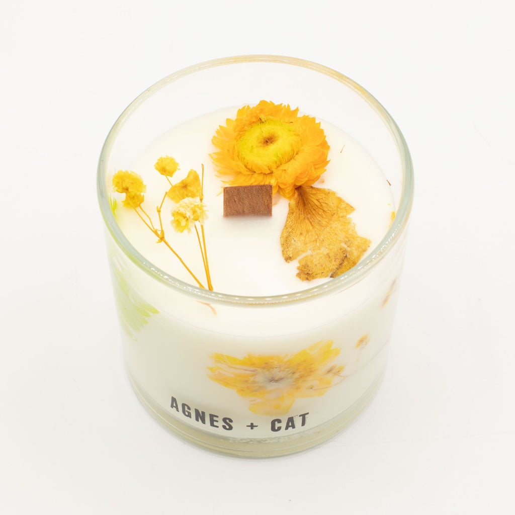 Bougie botanique en cire de soja – Rydal Oudh – Agnes + Cat