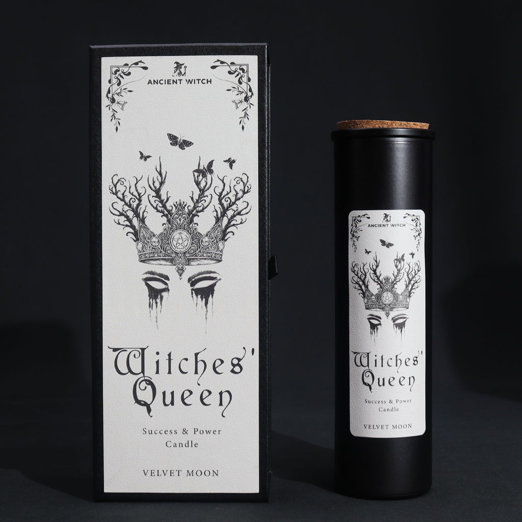 Bougies purificatrices des anciennes sorcières - Reine des sorcières