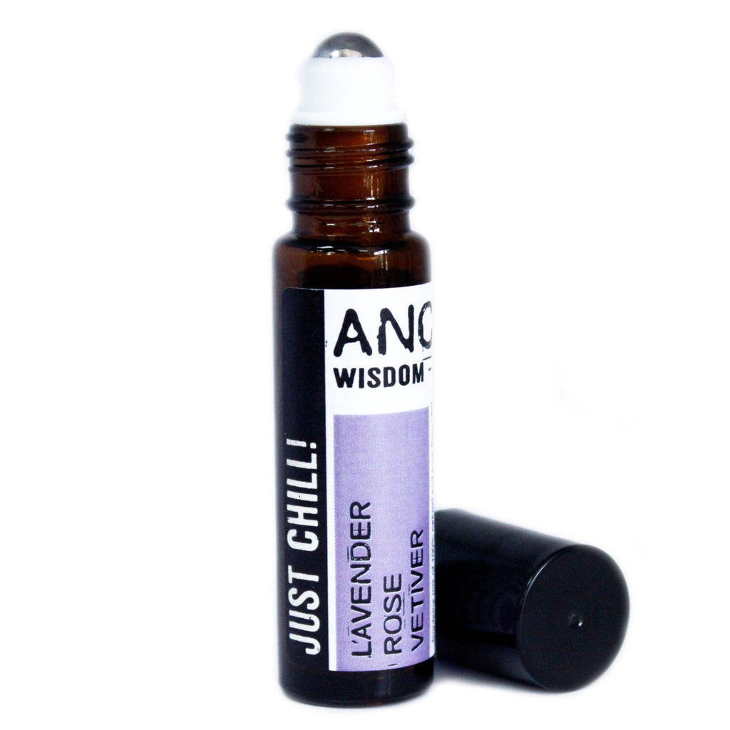 Mélanges d'huiles essentielles à appliquer en roll-on - Détendez-vous !