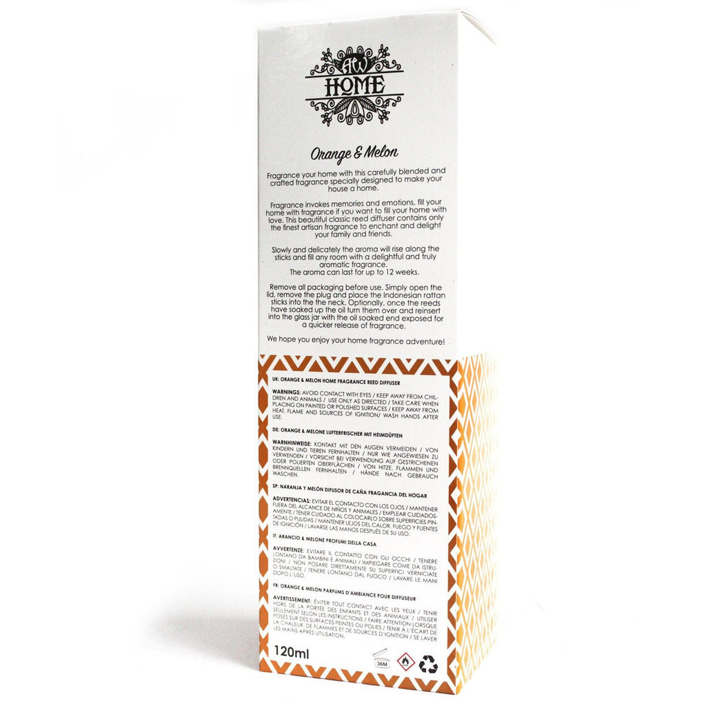 Diffuseur aromatique 120 ml - orange et melon