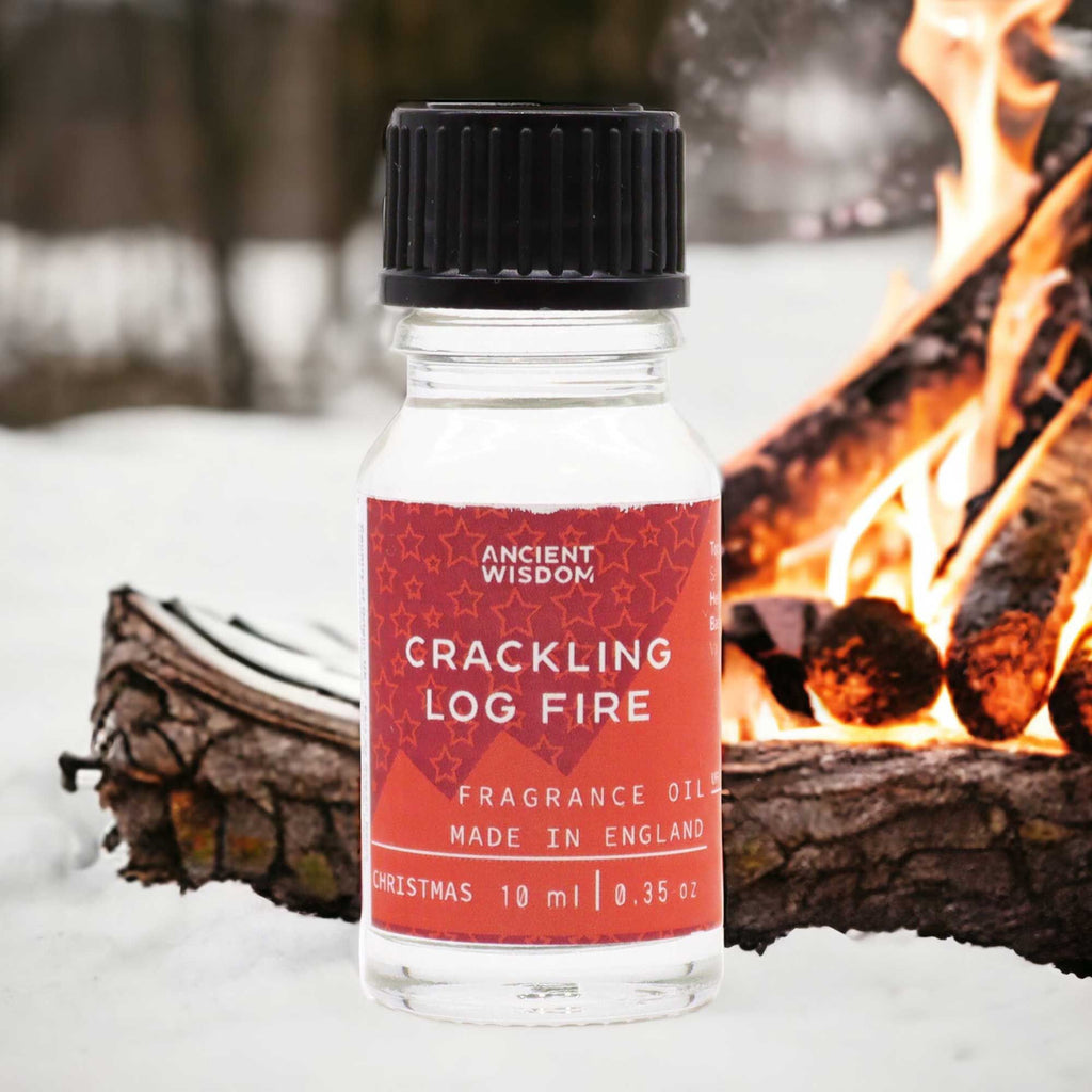 Huile parfumée Feu de cheminée crépitant 10 ml