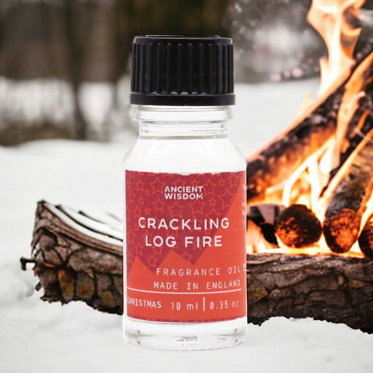 Huile parfumée Feu de cheminée crépitant 10 ml
