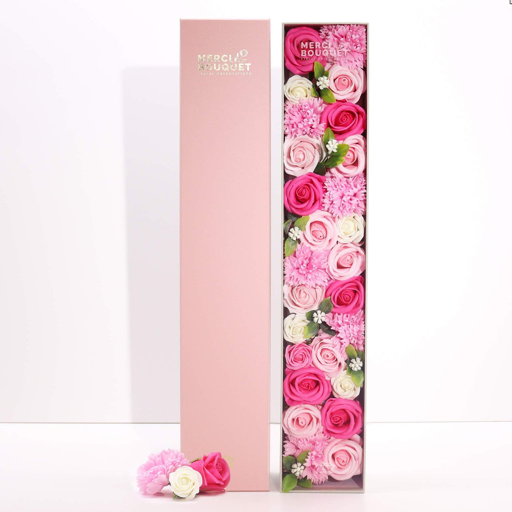 Boîte extra longue - Bénédictions pour bébé - Roses