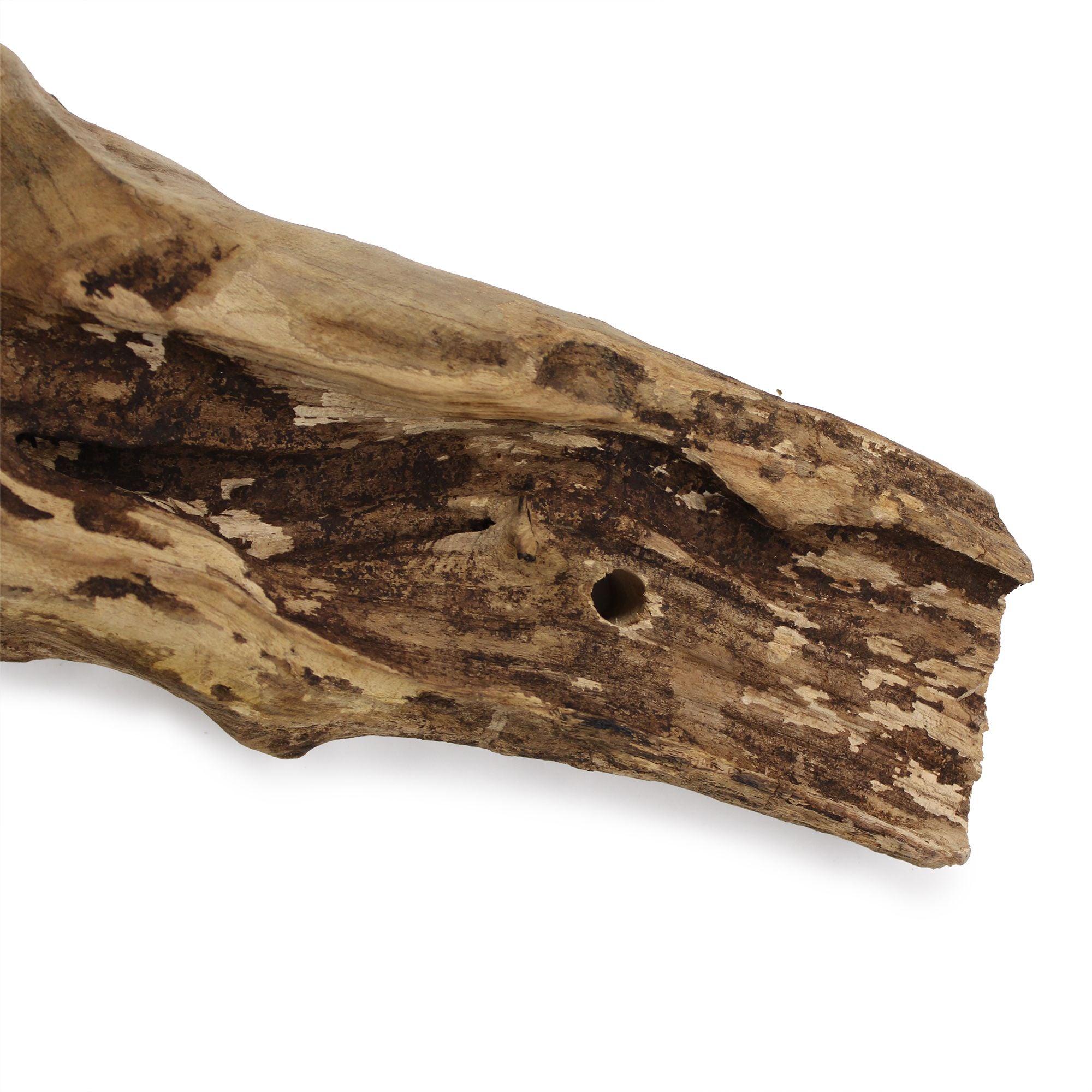 Bol suspendu en verre fusionné sur bois