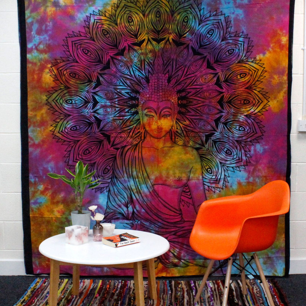 Couette double en coton - Bouddha paisible