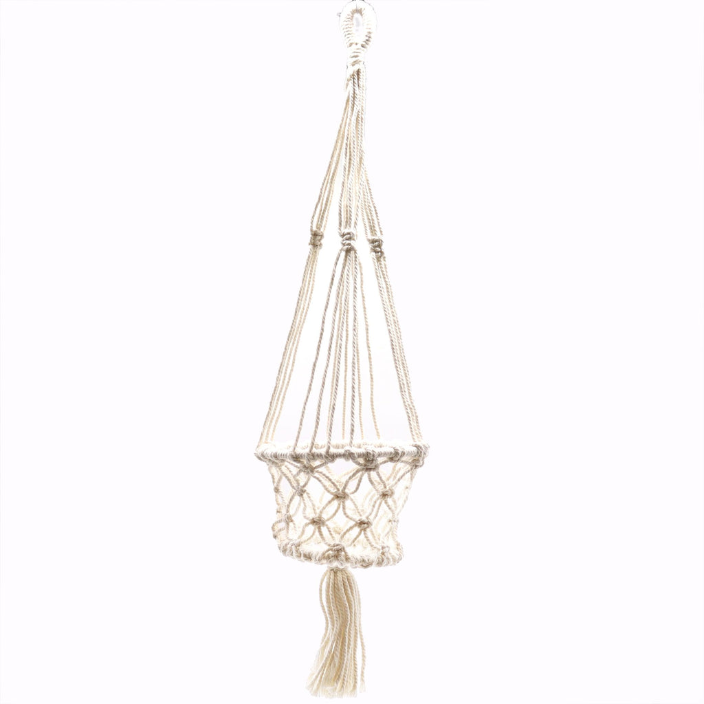 Jardinière en macramé - Petite