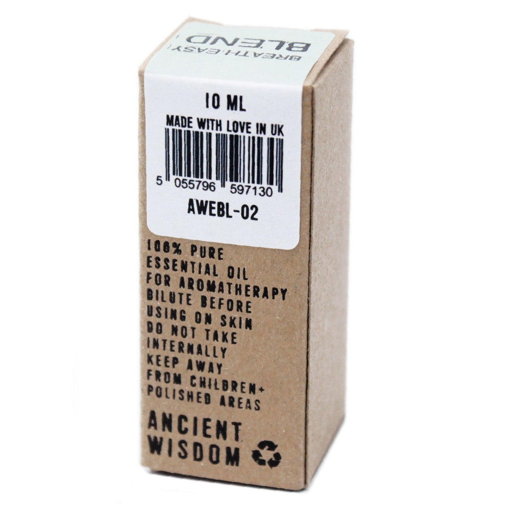 Mélange d'huiles essentielles 10 ml - Boîte - Respirer