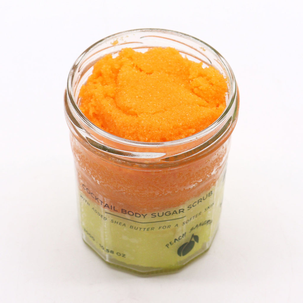 Gommage corporel parfumé au sucre - Sangria à la pêche 300 g