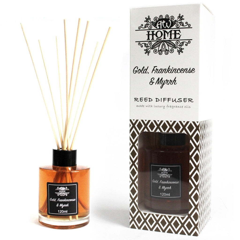 Diffuseur aromatique 120 ml - or, encens et myrrhe