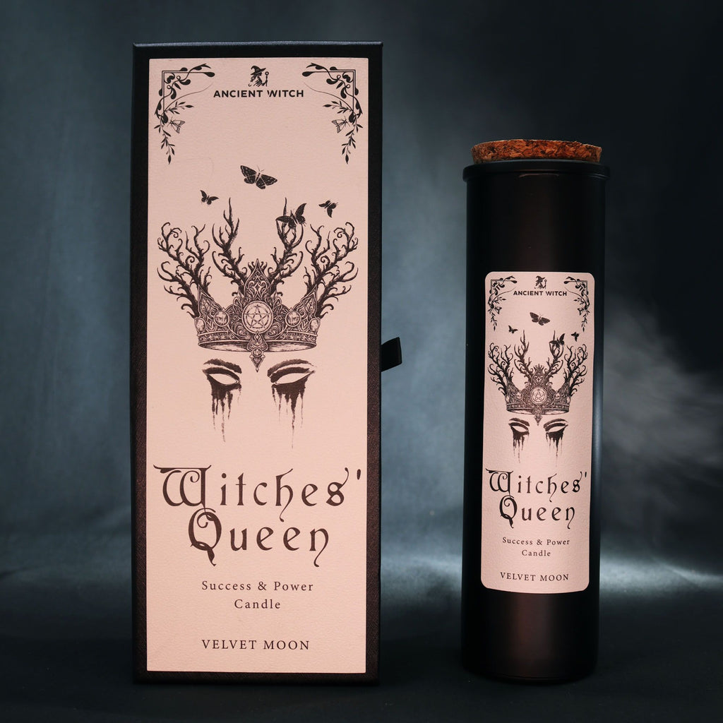 Bougies purificatrices des anciennes sorcières - Reine des sorcières