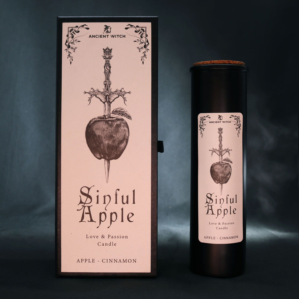 Bougies purificatrices des anciennes sorcières - Pomme pécheresse