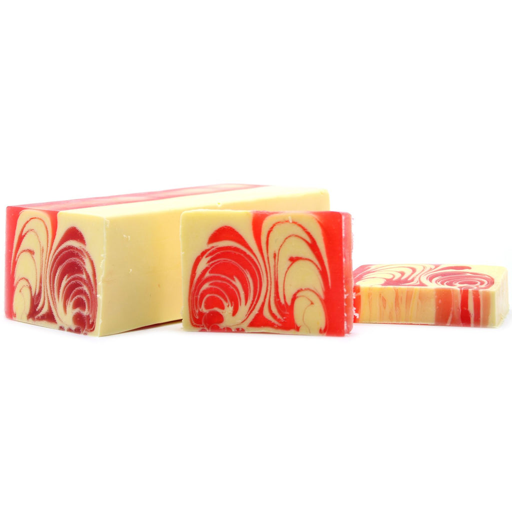 Savon artisanal 1,2 kg - Fraise
