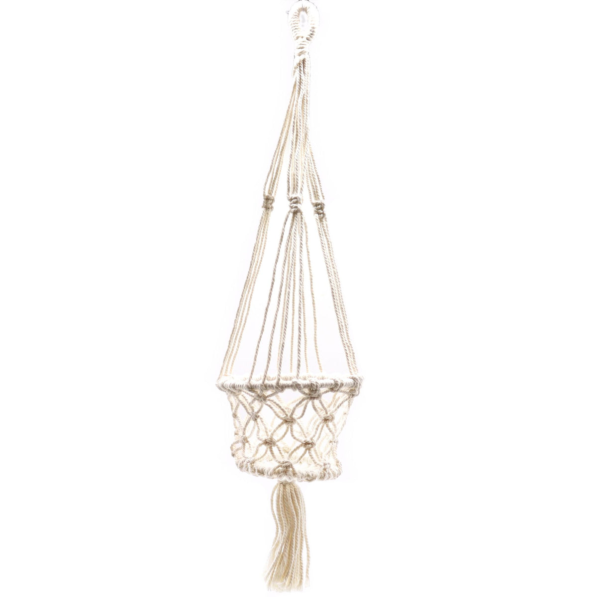 Jardinière en macramé - Petite