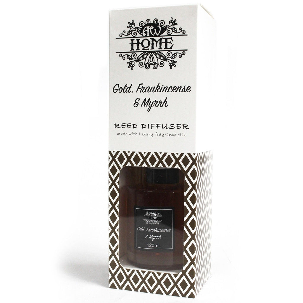Diffuseur aromatique 120 ml - or, encens et myrrhe