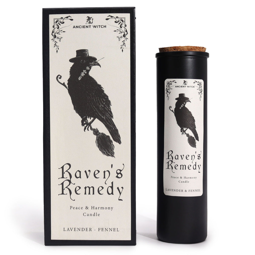 Bougies purificatrices des anciennes sorcières - Remède des corbeaux