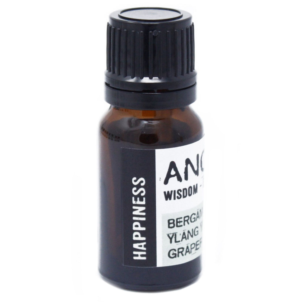Mélange d'huiles essentielles 10 ml - Boîte - Bonheur