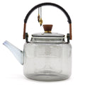 Théière en verre avec infuseur et système de vapeur au charbon actif - 1000 ml
