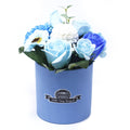 Petit pot cadeau Bouquet - Bleu relaxant